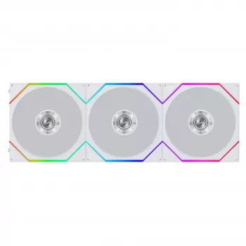 Lian Li UNI FAN TL FLEX Wireless ARGB ventilator 120mm, bel, 3 kos s krmilnikom