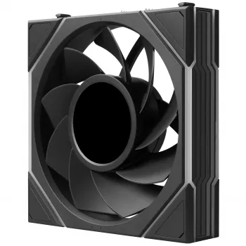 Lian Li UNI FAN TL LCD FLEX Wireless 120mm Reverse Blade ARGB PWM ventilator z LCD zaslonom – črn
