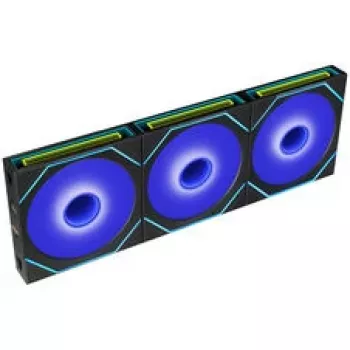 Lian Li UNI FAN SL-INF FLEX Wireless ARGB ventilator 120mm, 3 kos s krmilnikom – črn