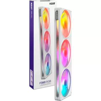 NZXT F360 RGB bel 360mm vse-v-enem tekočinski hladilnik CPU
