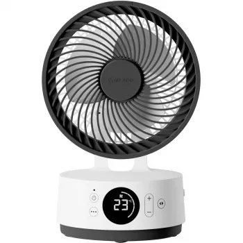 MeacoFan Sefte 6 stoječi ventilator, bel/siv