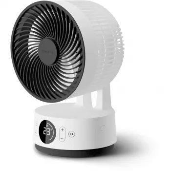 MeacoFan Sefte 6 stoječi ventilator, bel/siv