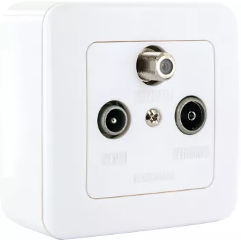 Schwaiger SAT enojna odcepna vtičnica 2,5 dB set