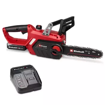 Einhell GE-LC 18/25-1 Li Kit akumulatorska verižna žaga z 3,0 Ah akumulatorjem in polnilnikom