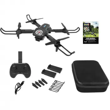 Revell RC Quadrocopter GO! Video 2.0 - pripravljen za let kamera dron z 2,4 GHz daljinskim upravljalnikom