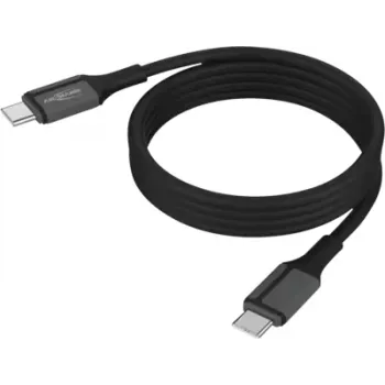 ANSMANN magnetni silikonski kabel USB-C 120 cm, črn