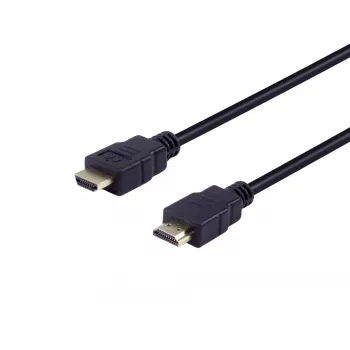 Equip HDMI High Speed z Ethernet 2.0 18Gbps 4K/60Hz 0,5m, črn