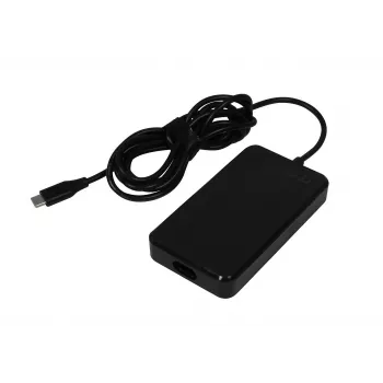 ALLNET 90W USB-C GaN PD napajalnik s kablom 2,8m - črn