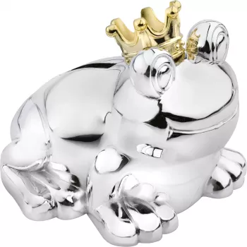 Zilverstad hranilnik Frog King, srebrn, odporen proti oksidaciji 6144261