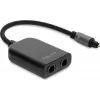 Delock S/PDIF TOSLINK razdelilnik 1 vhod 2 izhoda