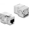 Delock Keystone modul RJ45 vtičnica na LSA Cat.6A oklopljen brez orodja