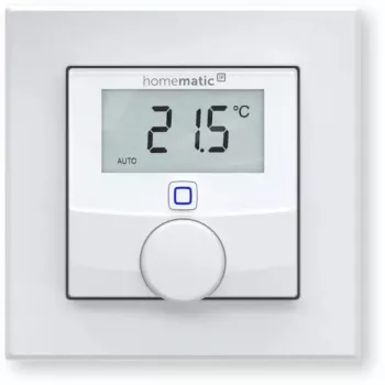 Homematic IP stenski termostat s senzorjem vlage WTH-3