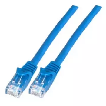 EFB K8104BL.15 Cat.6 U/UTP patch kabel CCA, 15 m, moder