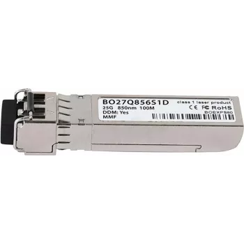 BlueOptics MMA2P00-AS-NV združljiv SFP28 25GBASE-SR oddajnik-sprejemnik (transceiver), 850nm, LC Duplex, 100m prek OM4 MMF