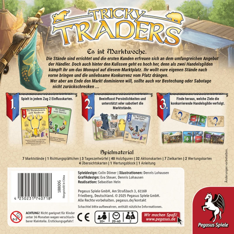 PEGASUS Tricky Traders strateška družabna igra