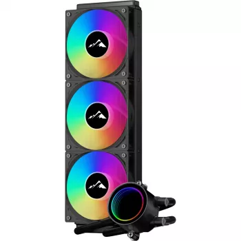 Alpenföhn AlpineFlow 360 črn AIO tekočinski hladilnik CPU