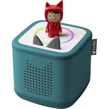 Toniebox 2 Sea Green začetni set z rdečim Creative Tonie