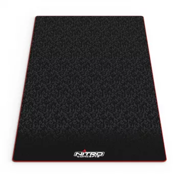 Nitro Concepts talna podloga za sim-racing ogrodja, 150 x 75 cm, nedrseča, črna
