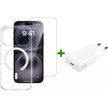 4SMARTS 3-v-1 Premium začetni set za Apple iPhone 18 Pro / 17 Pro MagSafe