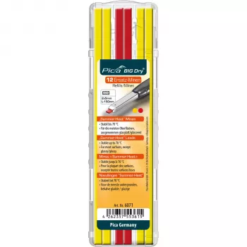 Pica BIG DRY vložki Summer Heat Edition rumena/rdeča (12-Pack)