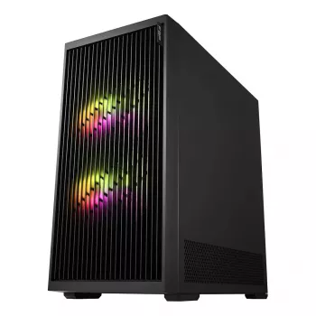 Fortron M330 mini-tower ohišje za PC s kaljenim steklom, črno