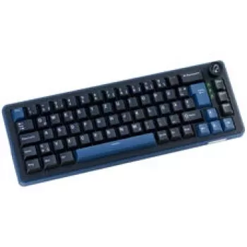 Ducky OK-M 65 mehanska igralna tipkovnica, 65% postavitev, hot-swappable KTT linearna stikala, RGB osvetlitev po tipkah, ISO, PBT Double-Shot tipke, žični USB-C, črna