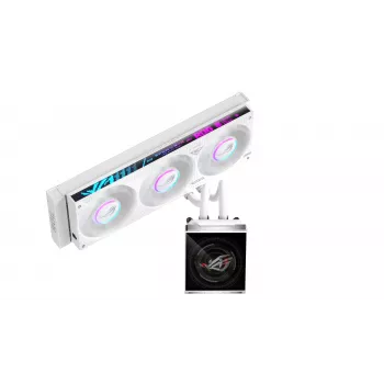 ASUS ROG Strix SLC IV 360 ARGB LCD White Edition All-in-One tekočinski CPU hladilnik