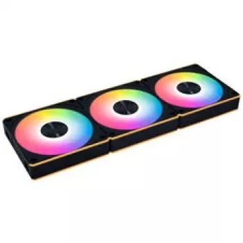 Lian Li UNI FAN CL FLEX Wireless PWM ARGB 120mm ventilator za ohišje, črn, 3-Pack s krmilnikom