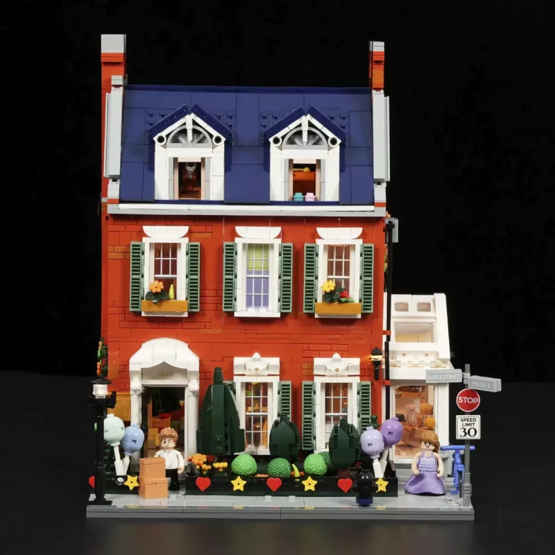 Lumibricks Redbrick Row House
