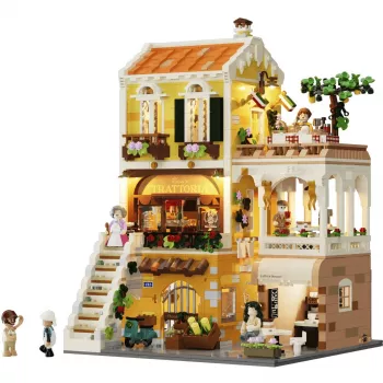 LUMIBRICKS italijanska restavracija v podeželskem slogu