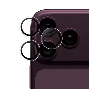 PanzerGlass SafeCam zaščita za kamerne leče za iPhone 17/18 Pro & Pro Max - prozorna
