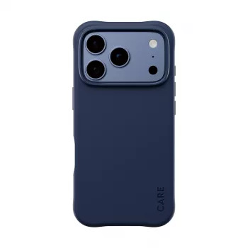 CARE by PanzerGlass Samba ovitek za iPhone 17/18 Pro, Italian Blue, MagSafe