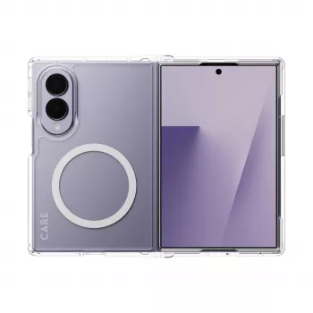 CARE by PanzerGlass Urban Combat ovitek za Samsung Galaxy Z Fold8, prozoren z belim Qi
