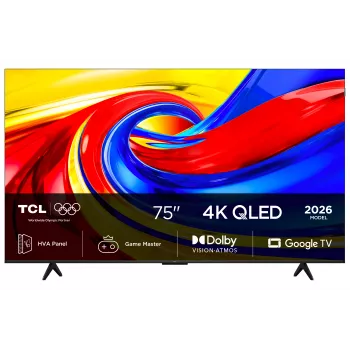 TCL 75P7L 75 inch QLED 4K Google TV z Dolby Vision in HDR10+