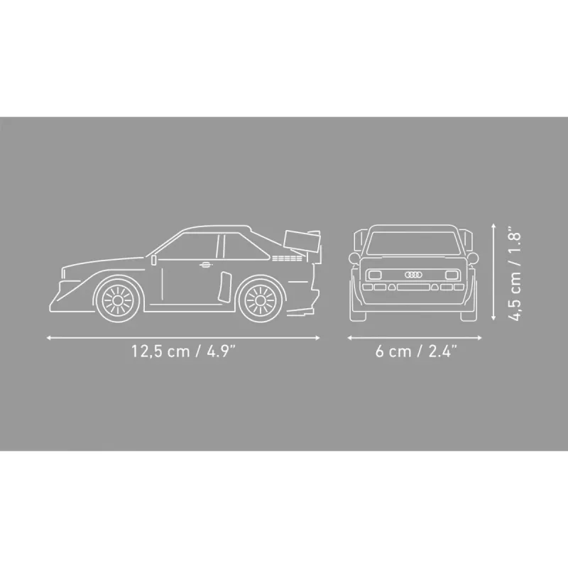 COBI Audi quattro S1 E2 1:35
