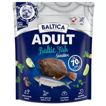 BALTICA Excellent Sensitive Baltic Fish Small Breed Mono suha hrana za pse 1kg