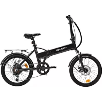 Sharp BK-FD03-EB zložljivo električno kolo 250W 36V 6.4Ah 16 inch črno