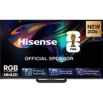 Hisense 75UR8DS 75-palčni 4K ULED Mini LED Google TV z Dolby Vision IQ, 1008 območij lokalnega zatemnjevanja