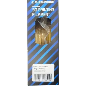 FlashForge PLA 1,75 mm zlat 1 kg filament za 3D tiskalnik