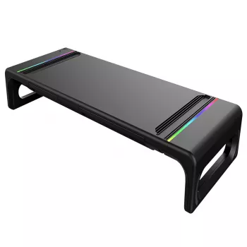 ANTEC MS100 CyberDeck RGB stojalo za prenosnik in monitor s USB-hubom
