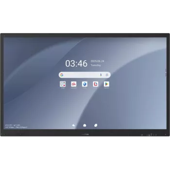 ViewSonic ViewBoard IFP6563-1C 65 inch 4K UHD interaktivni ploski zaslon z Android 13, 40-točkovni IR-touch, Wi-Fi 6, USB-C 65W, 8GB RAM, 128GB pomnilnika