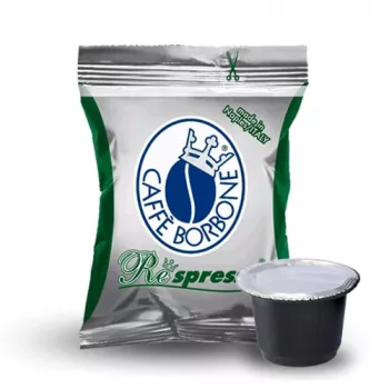 Caffè Borbone Respresso kavne kapsule brez kofeina, združljive z Nespresso, 50 kosov, po 5 g