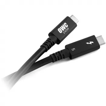 NewerTech OWC Thunderbolt 5 / USB-C kabel (črn, 2m)