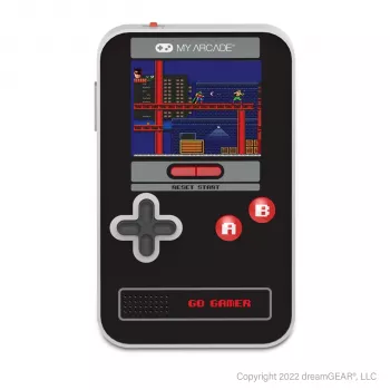 dreamGear My Arcade Go Gamer Classic 300-in-1 ročna igralna konzola, črna
