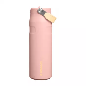 Stanley IceFlow steklenica z zložljivo slamico 2.0 710 ml breskvasto roza