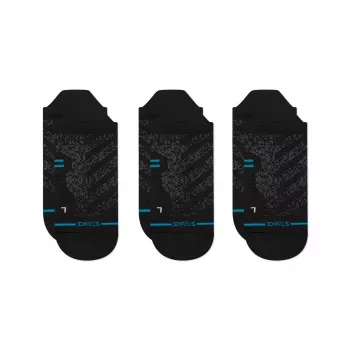 Stance Run Ultralight Tab tekaške nogavice, 3 pari – črne