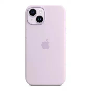 Apple iPhone 14 silikonski ovitek z MagSafe – lila (MPRY3ZM/A)