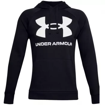 Under Armour Rival Fleece Big Logo HD moška majica, črna, 1357093 001