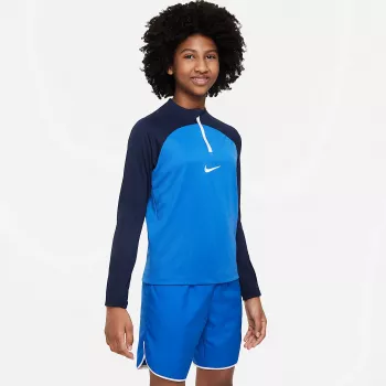Nike Kids' Dri-FIT Academy Pro Drill nogometna majica Royal Blue/Navy, velikost S