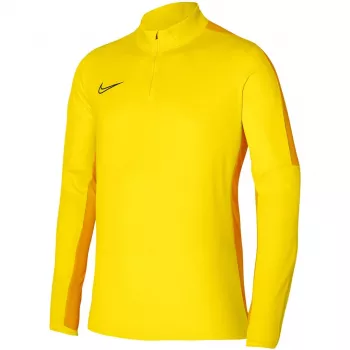 Nike Dri-FIT Academy 23 moška nogometna trenirka zgornji del s kratkimi rokavi, Opti Yellow/Black, velikost L, DR1352-719